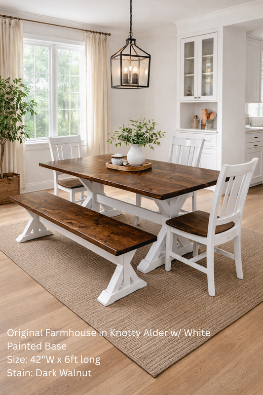 The Original Farmhouse Table - (Table Only)