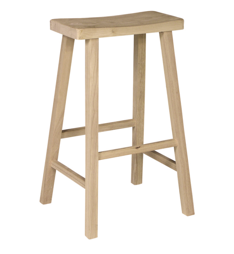 The Saddle Seat Stool - Dining, Counter, Bar Height