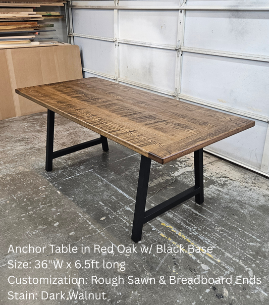 The Anchor Dining Table - (Table Only)