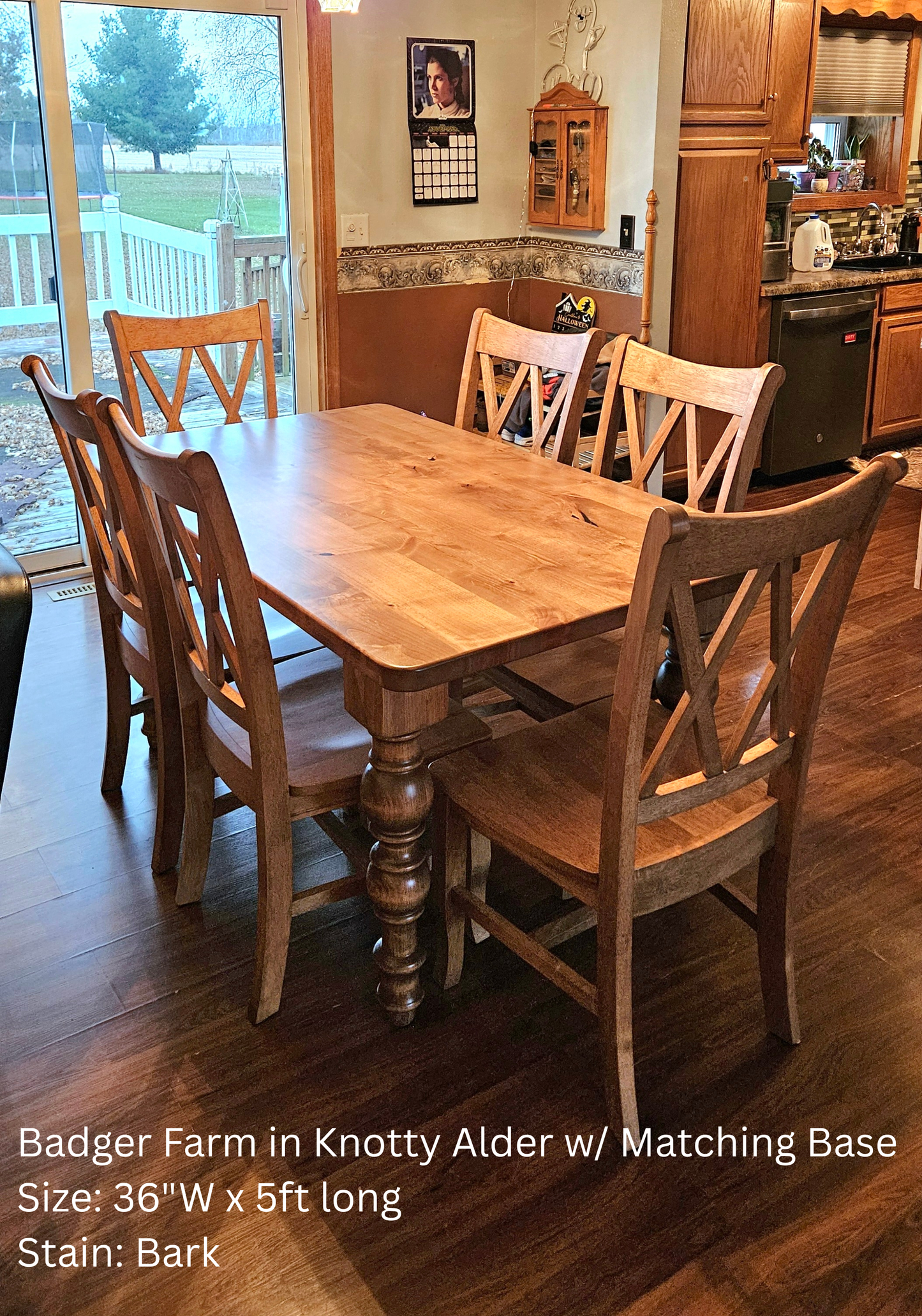 The Badger Farm Table - (Table Only)