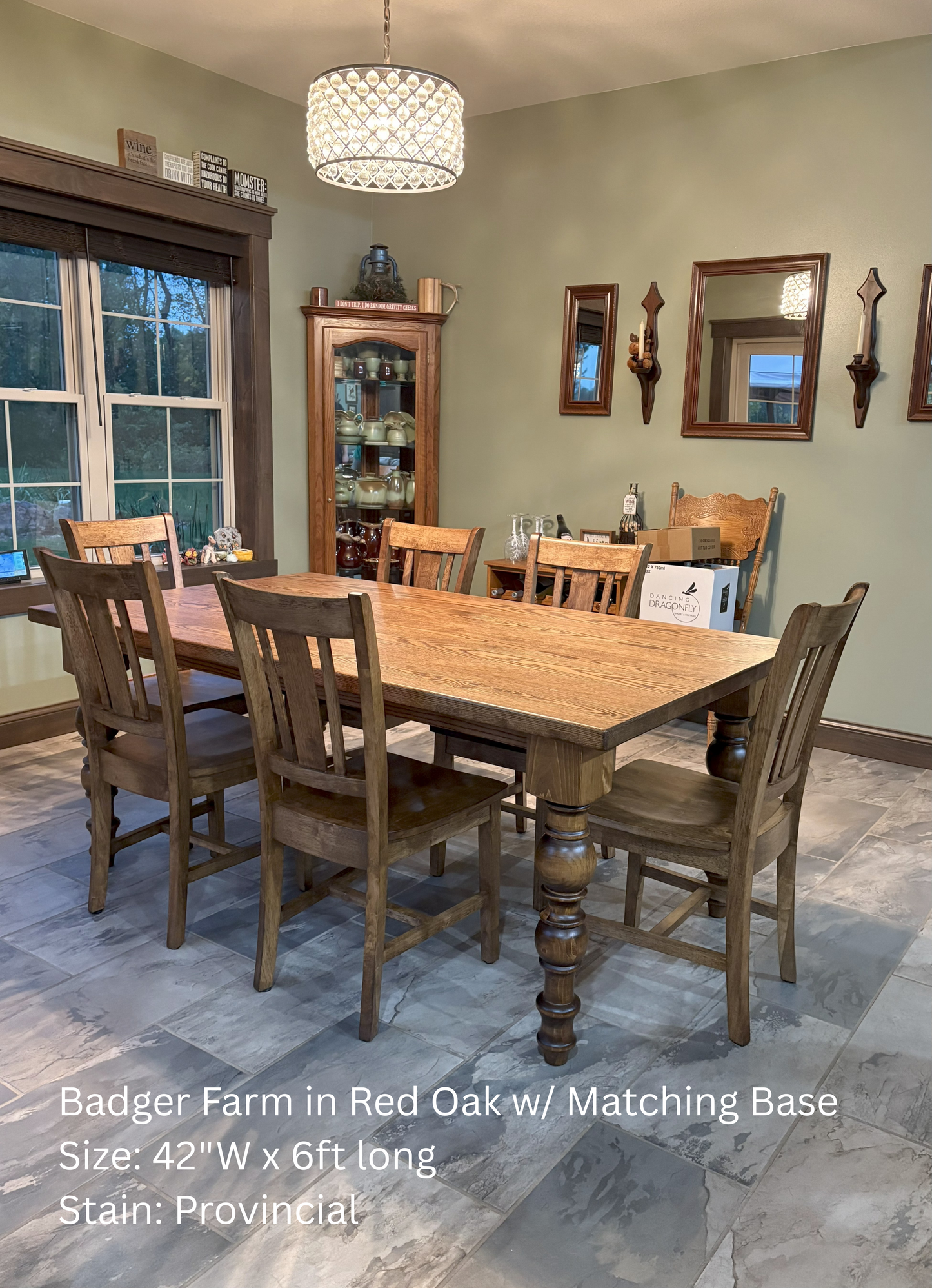 The Badger Farm Table - (Table Only)