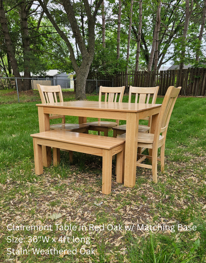 The Clairemont Table - (Table Only)