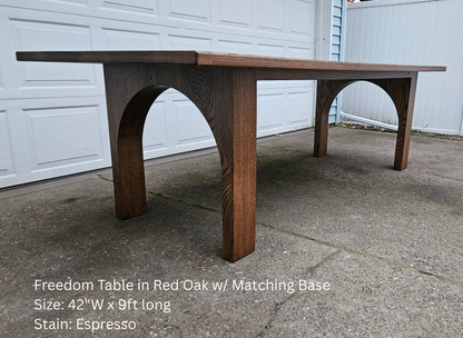 The Freedom Table - (Table Only)