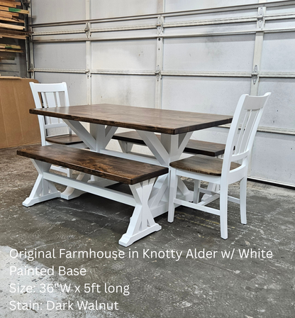 The Original Farmhouse Table - (Table Only)