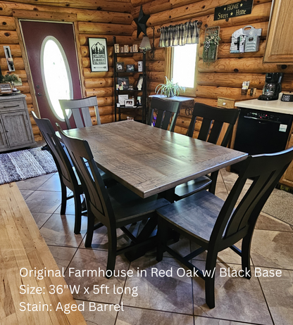 The Original Farmhouse Table - (Table Only)