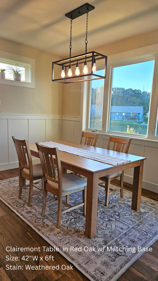 The Clairemont Table - (Table Only)